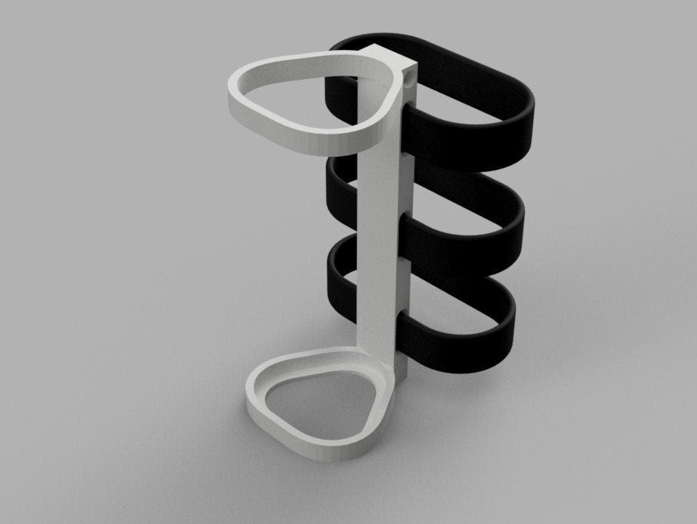 Bluetooth Speaker Mount w/ Hook & Loop Straps - Compatible with Sonos Roam
